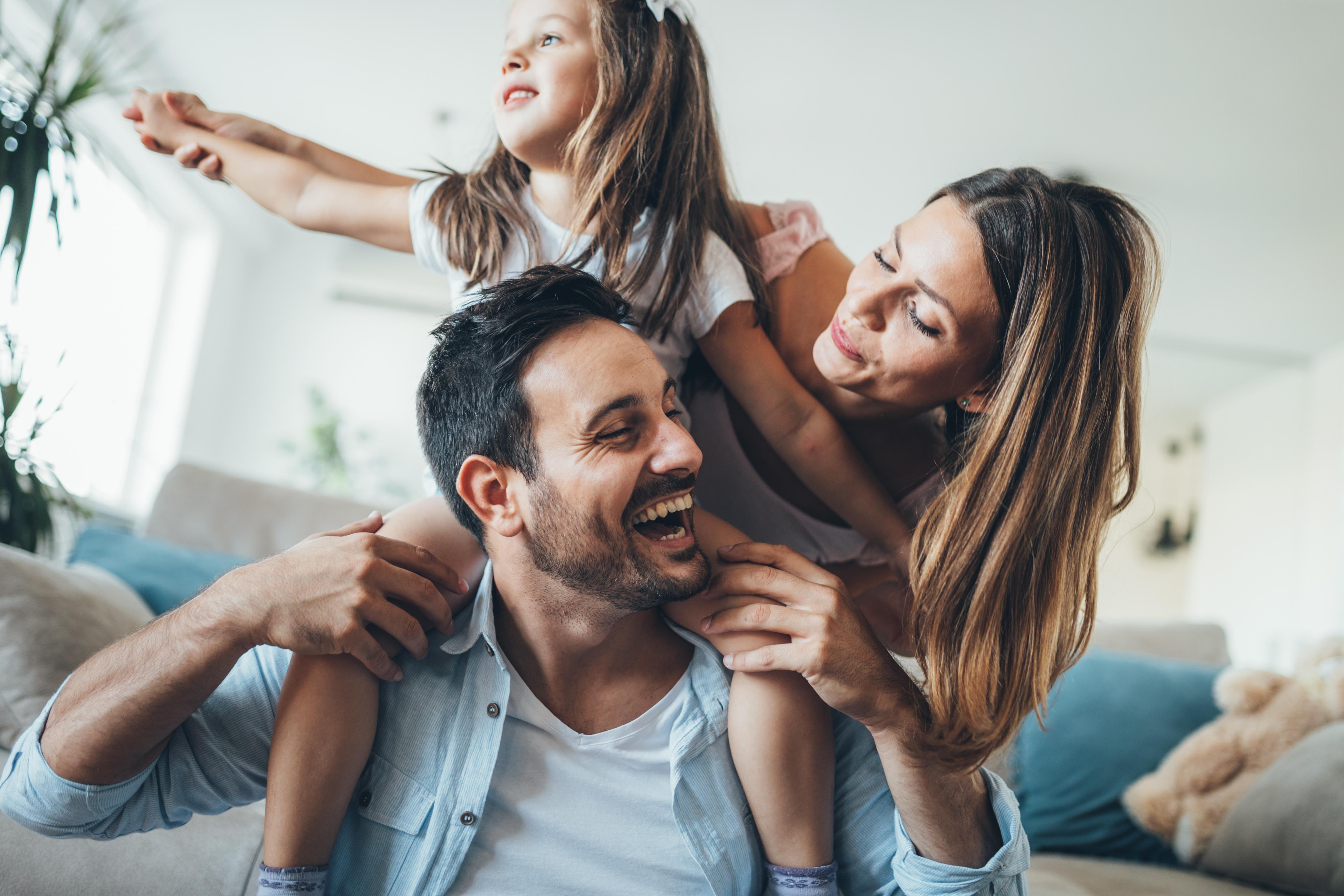 Una familia feliz